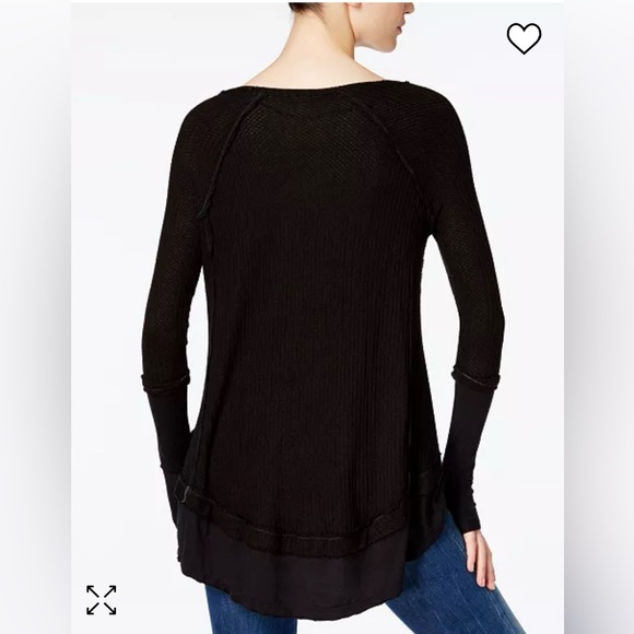 NWT | Free People | Laguna Layered-Look Top | Size Small - Picture 2 of 6